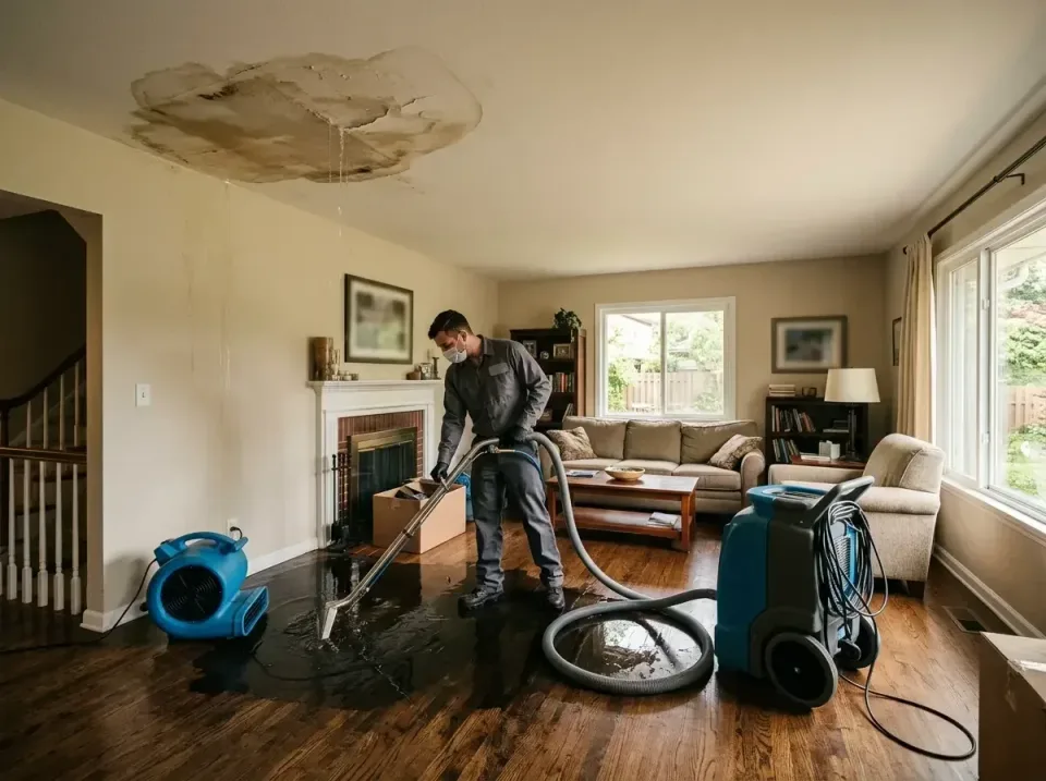 attic-pipe-burst-ceiling-drip-008 — frequently asked questions, Water Damage Restoration & Carpet Care in Edinboro, PA